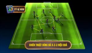 Chiến thuật bóng đá 4-3-3 hiệu quả