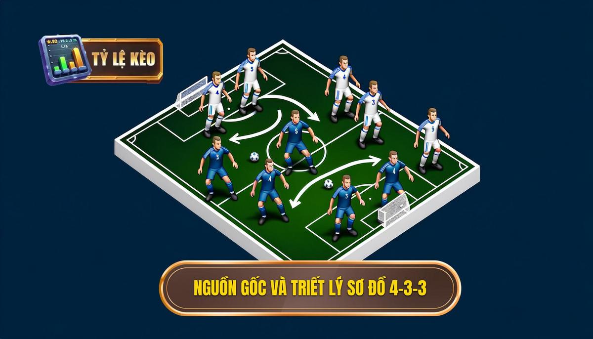 Sự Ra Đời và Triết Lý Cốt Lõi của Sơ Đồ 4-3-3