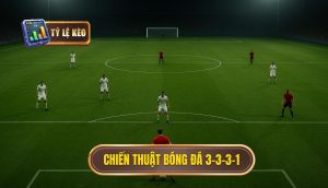 Chiến thuật bóng đá 3-3-3-1