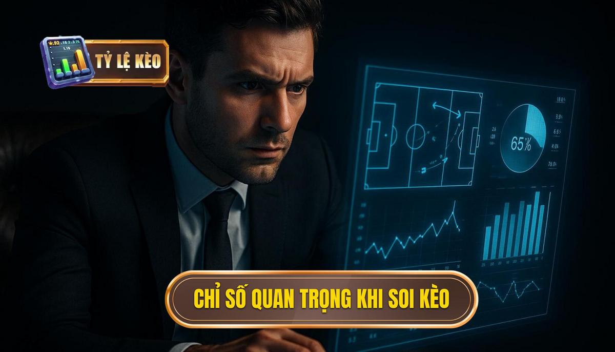 Các chỉ số quan trọng cần lưu ý khi soi kèo