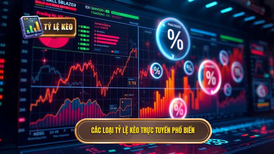 Các loại tỷ lệ kèo trực tuyến phổ biến nhất hiện nay