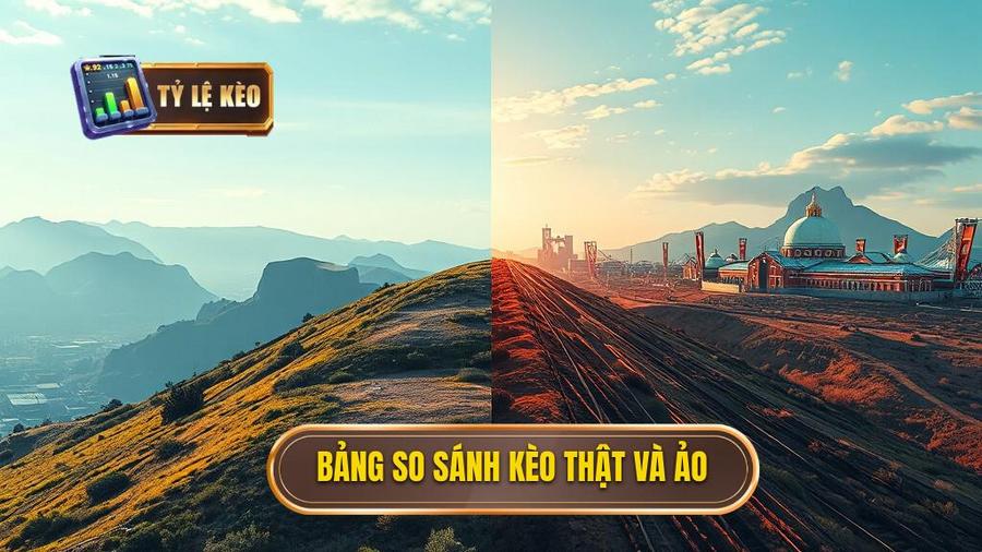 Bảng so sánh ranh giới giữa kèo thật và kèo ảo