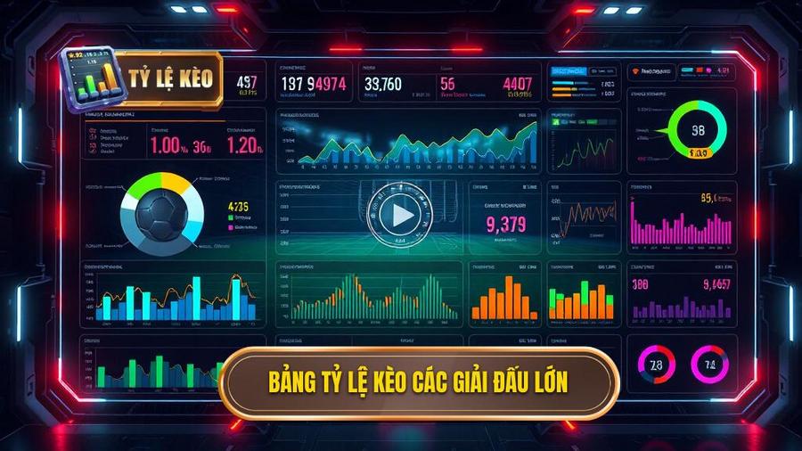Bảng tổng hợp tỷ lệ kèo tối nay của các giải đấu lớn