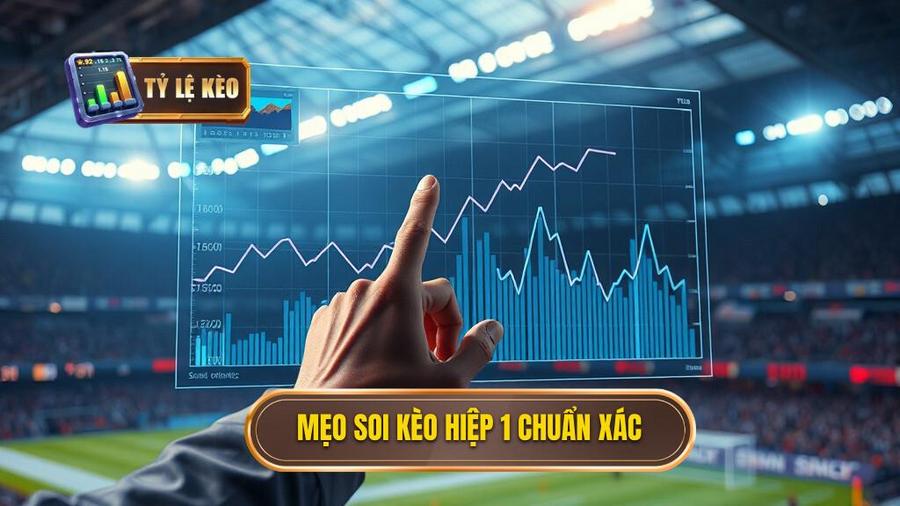 Mẹo soi kèo hiệp 1 chính xác qua biến động tỷ lệ kèo