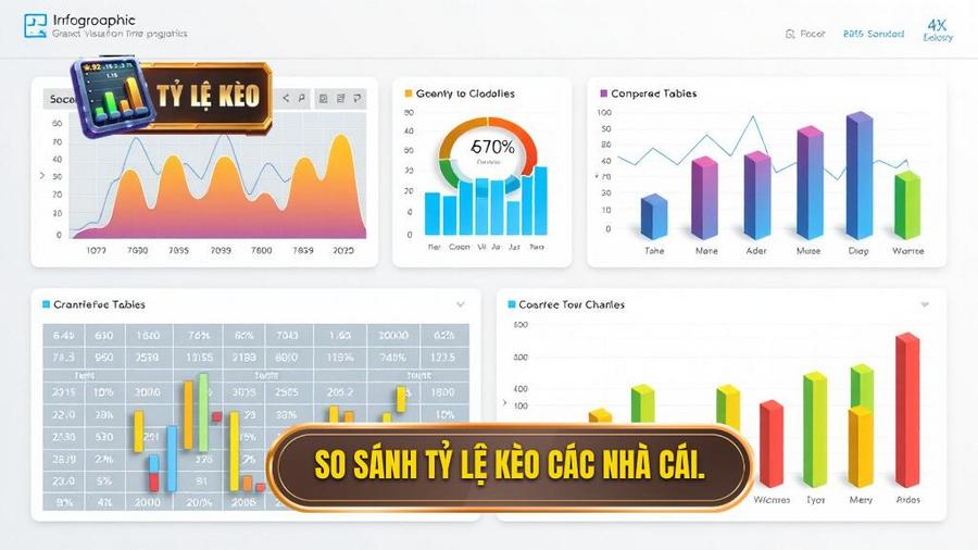 Bảng so sánh đặc điểm tỷ lệ kèo của các nhà cái phổ biến