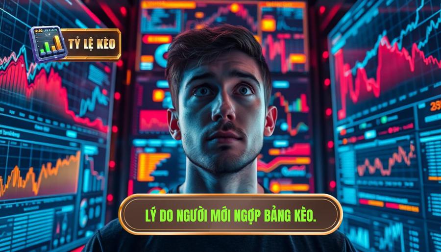 Tại sao người mới thường bị "ngợp" khi xem bảng kèo?