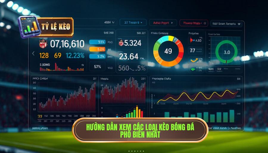Hướng dẫn xem tỷ lệ kèo từ A–Z: Các loại kèo phổ biến nhất