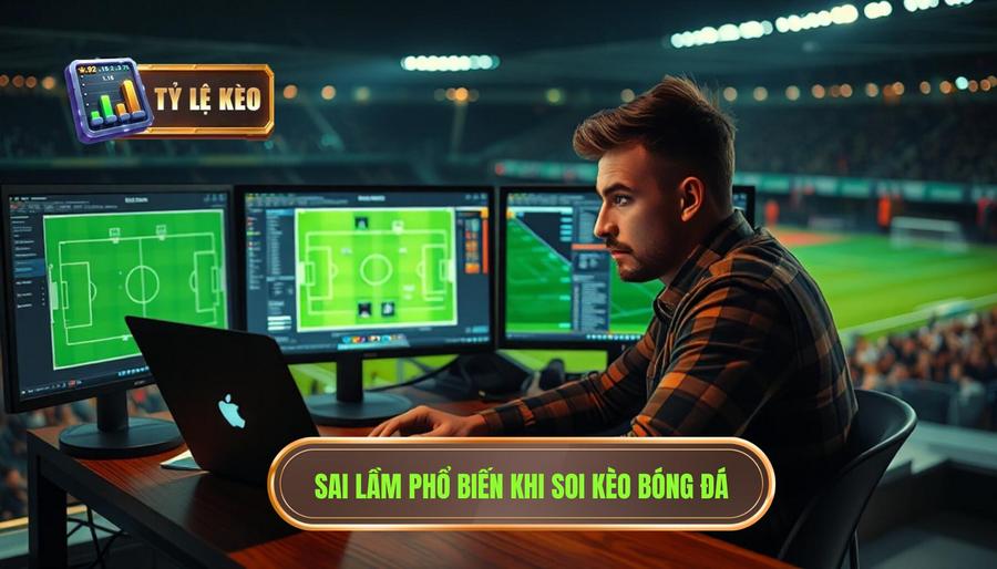 Những sai lầm phổ biến nhất khi soi kèo bóng đá